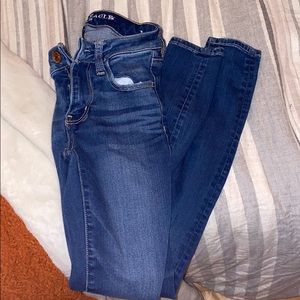 navy blue super stretch jeans !!